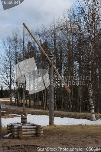 Image of Wooden well