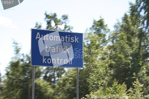 Image of Traffic sign