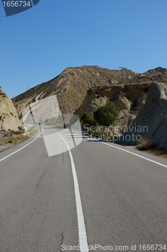 Image of Tabernas road