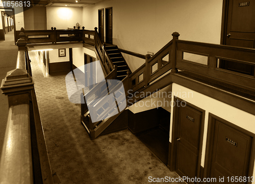 Image of inside the old hotel