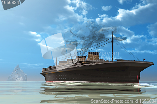 Image of Ship and Iceberg
