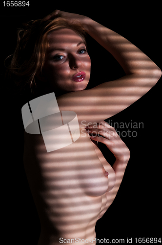 Image of Striped blonde