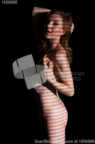 Image of Striped blonde