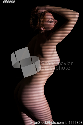 Image of Striped blonde