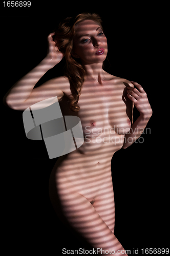 Image of Striped blonde