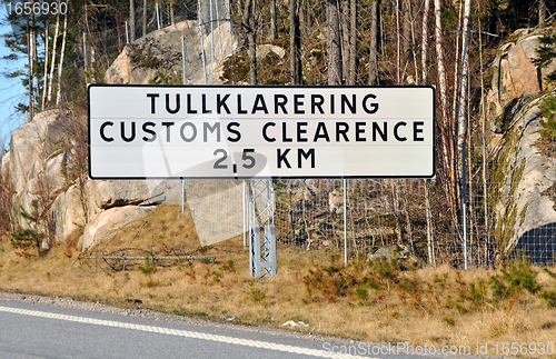 Image of Sign in Sweden