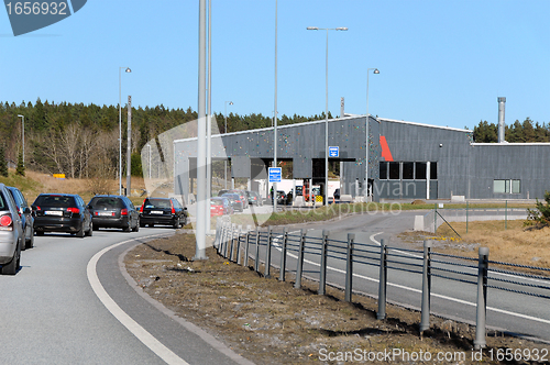 Image of Customs control - E-6 - Svinesund