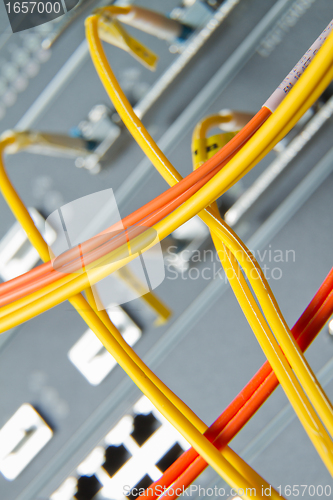 Image of network cables