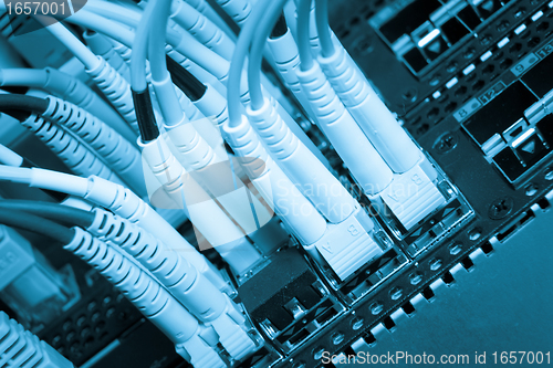 Image of network cables