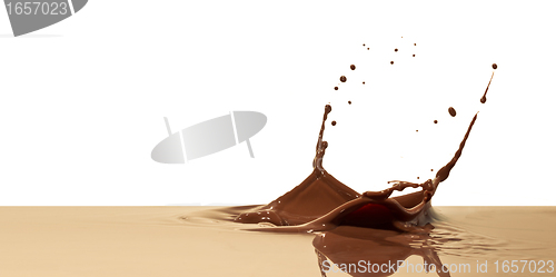 Image of chocolate splash