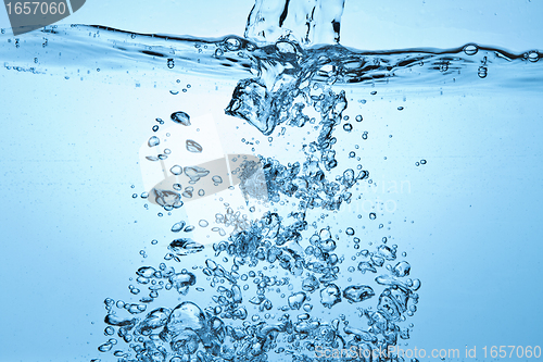 Image of bubbles in water
