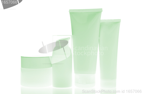 Image of cosmetic bottles