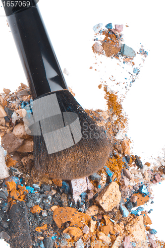 Image of crushed eyeshadows