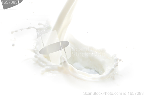 Image of milk splash