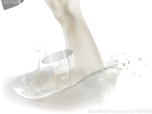 Image of milk splash