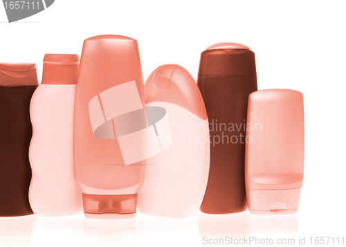 Image of cosmetic bottles