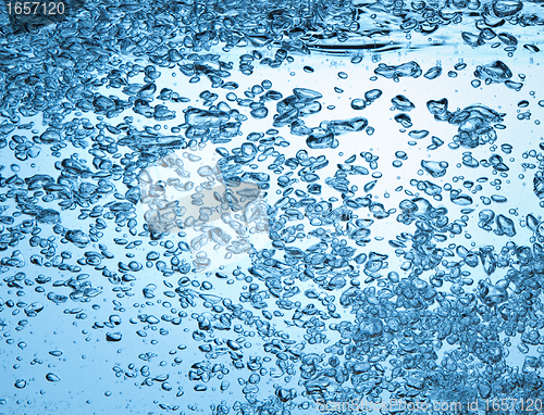 Image of bubbles in water