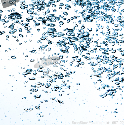 Image of bubbles in water