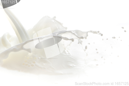 Image of milk splash