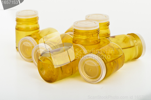 Image of cosmetic glass containers