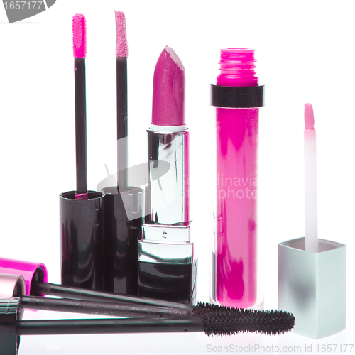 Image of cosmetic makeup products