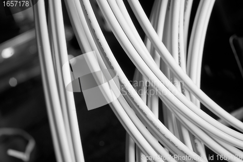 Image of network cables concept