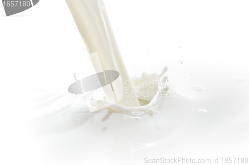 Image of milk splash