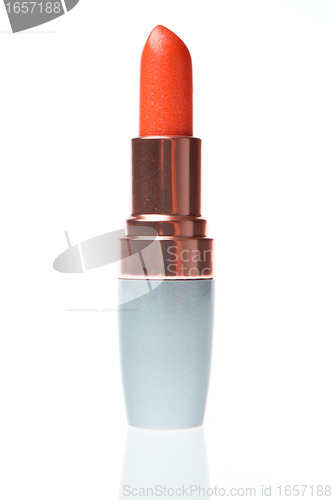 Image of lipstick on white background