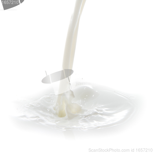 Image of milk splash