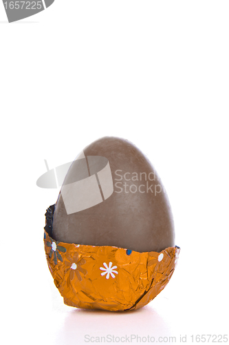 Image of chocolate easter egg