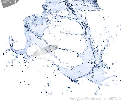 Image of water splash