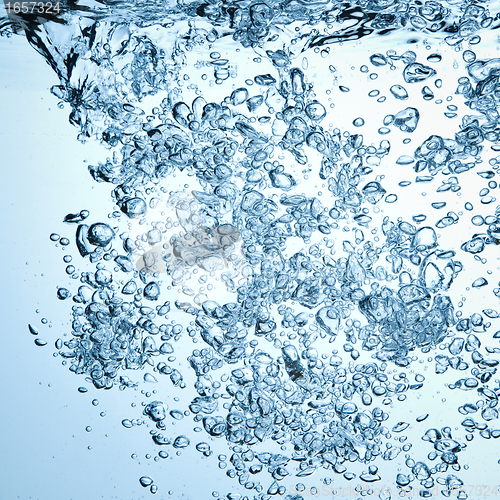 Image of bubbles in water