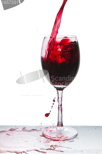 Image of red wine glass