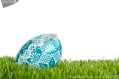 Image of easter egg in grass