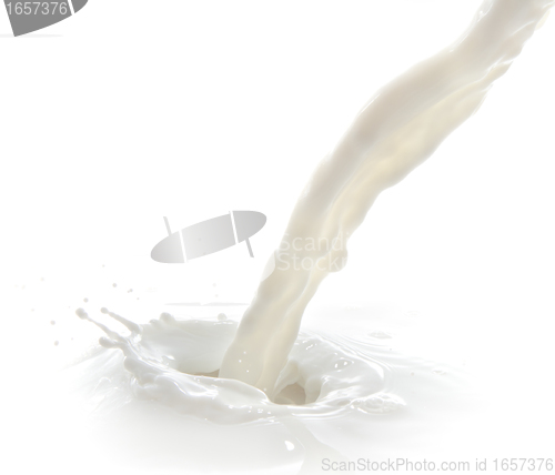 Image of milk splash