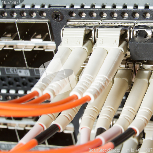 Image of network cables