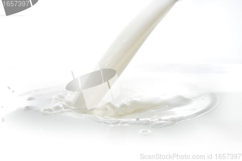 Image of milk splash