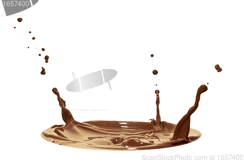 Image of chocolate splash