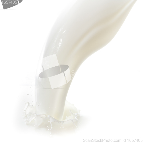 Image of milk splash