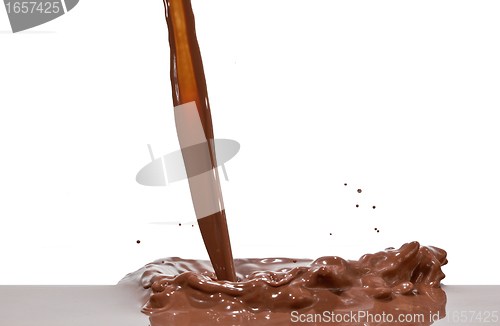 Image of chocolate splash