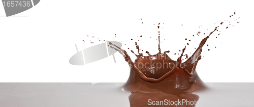 Image of chocolate splash