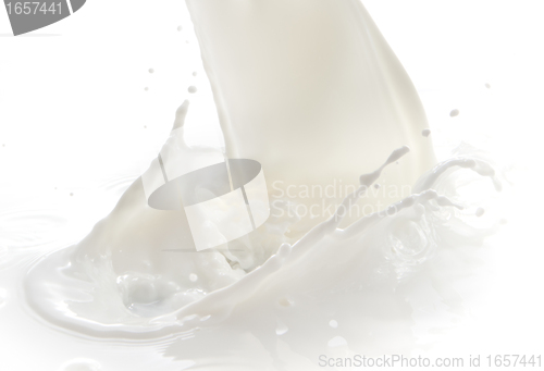 Image of milk splash