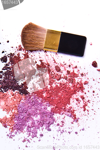 Image of crushed eyeshadow