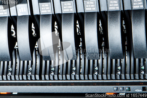 Image of Data center detail