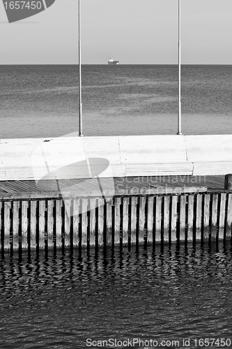 Image of wooden pier