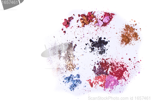 Image of crushed eyeshadow