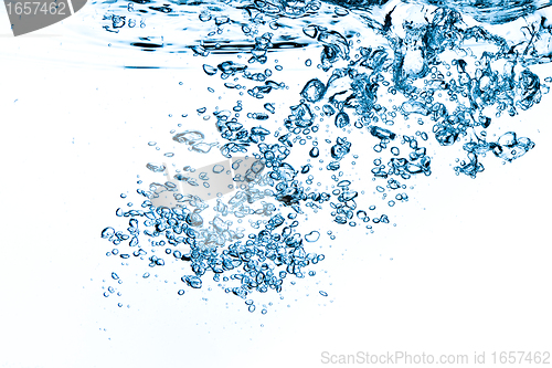 Image of bubbles in water