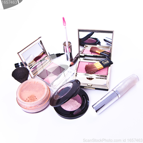 Image of makeup collection