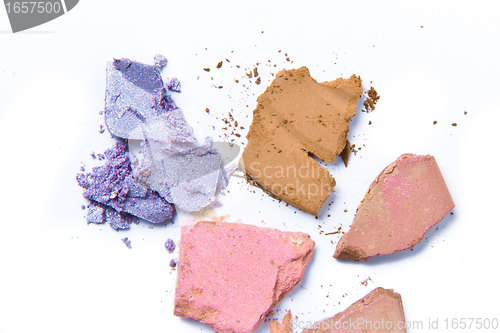 Image of crushed eyeshadow