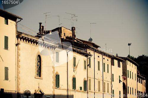 Image of Tuscan historic architecture